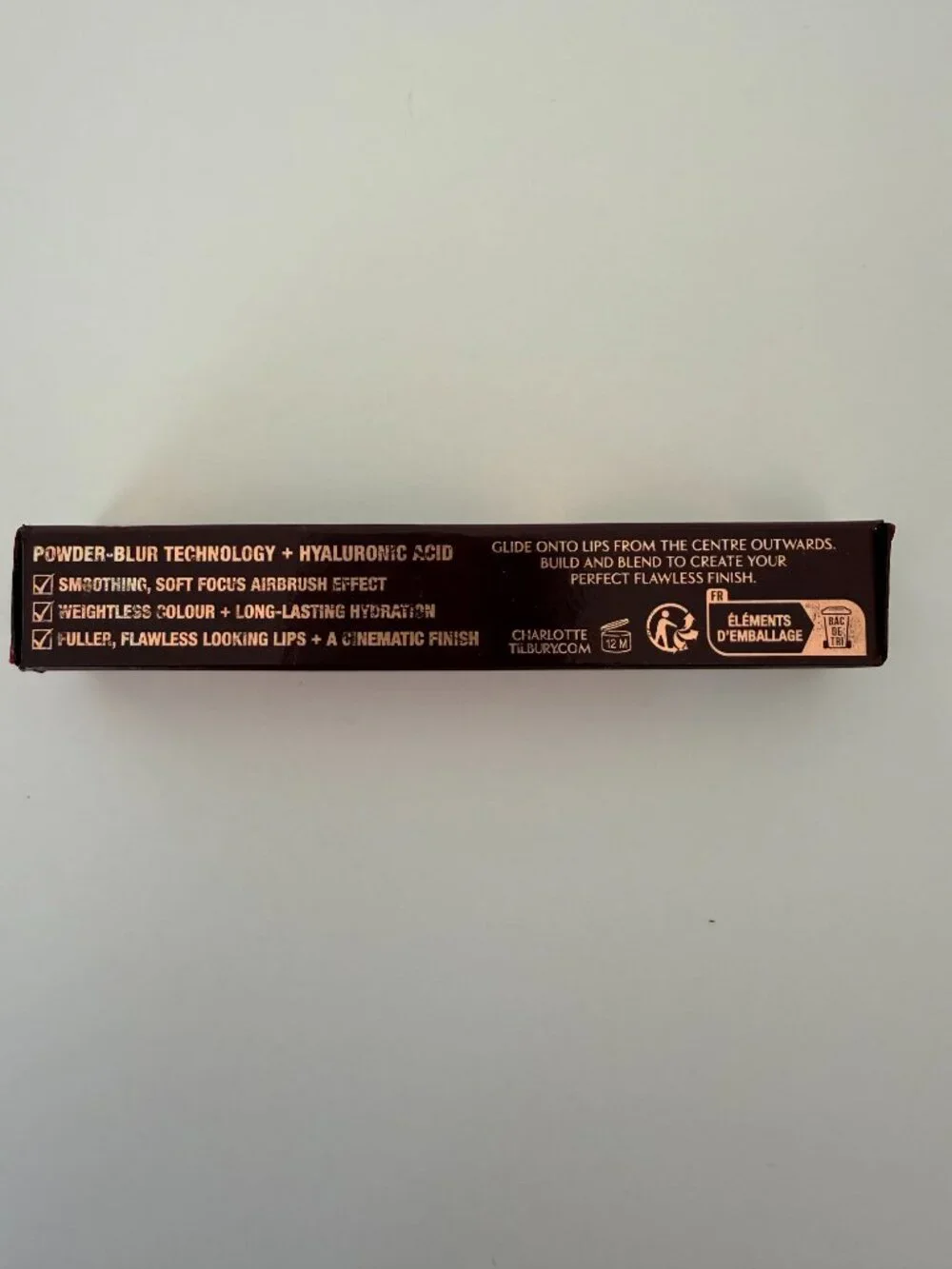 Charlotte Tilbury Airbrush Flawless Matte Lip Blur Liquid Lipstick Honey Blur